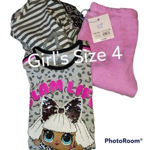 Lot of 3 Girl's Clothes Size 4/5
